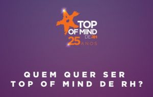 Categorias do Top of Mind de RH 25 anos