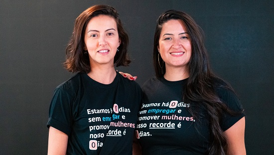 As sócias da Se Candidate, Mulher! Fernanda Miranda e Jhenyffer Coutinho
